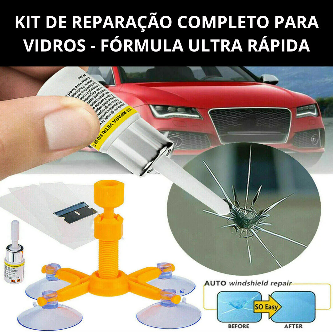 Kit de Reparação de Vidro Auto