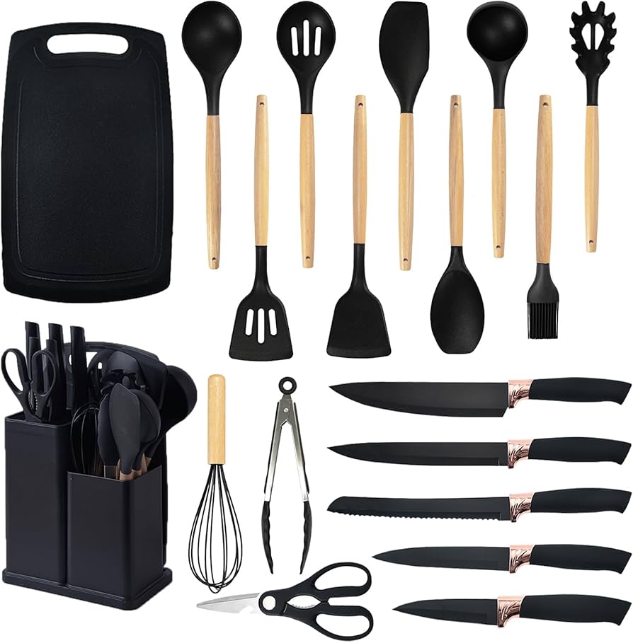 Conjunto de Utensílios de Cozinha - 19 Peças