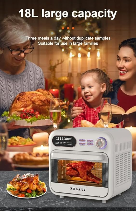 AirFryer - Fritadeira sem Óleo 18L SK-10003