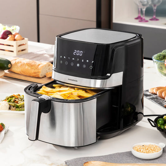 Fritadeira Air Fryer Fryinn Pro 5500 Preto Aço inoxidável 1700 W 5,5 L