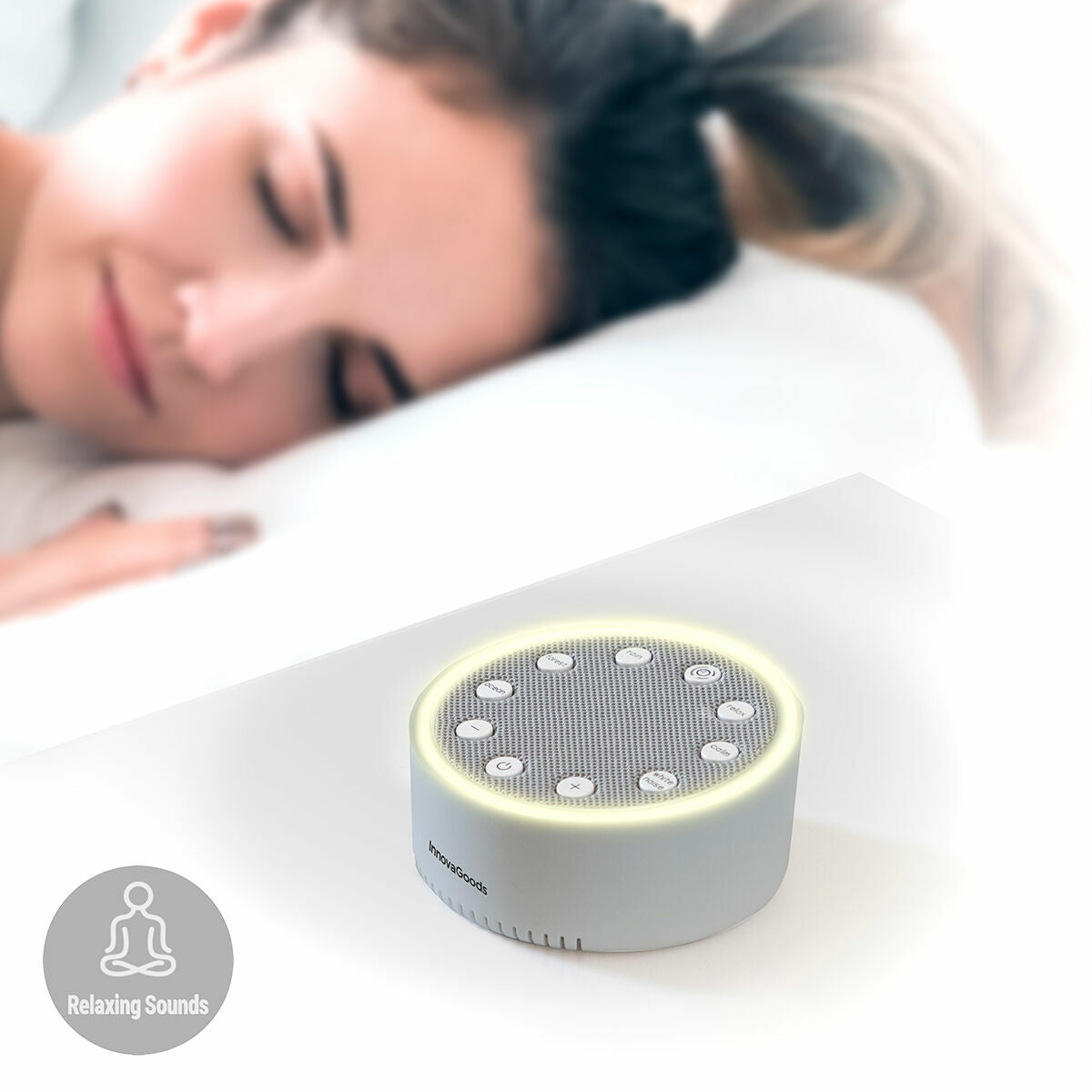 Máquina de Ruído Branco para Dormir Slewel InnovaGoods