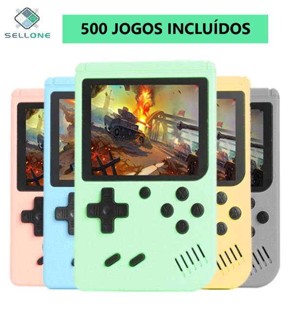 Consola Retro 500 Jogos