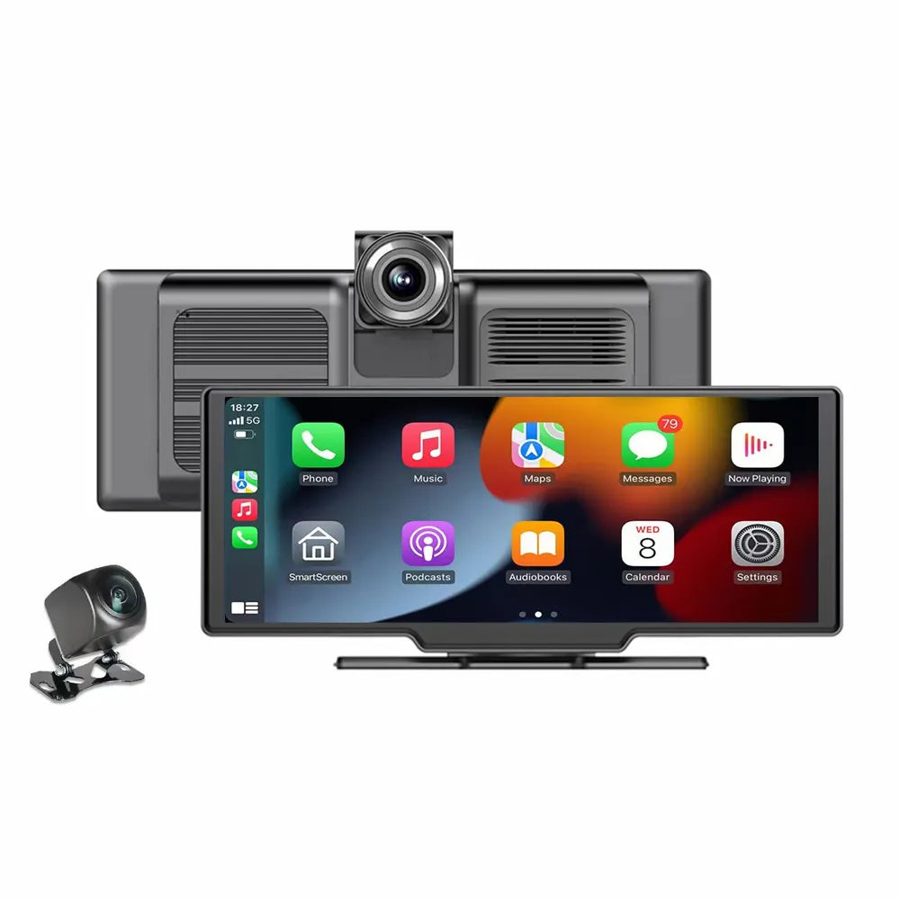 Carplay Portátil Android Auto 4K + OFERTA de Câmera Traseira