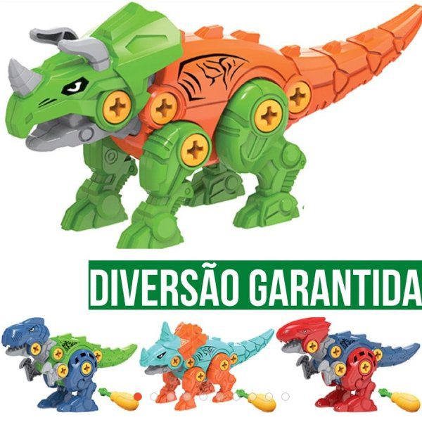 Dinossauro de Montagem  DIY