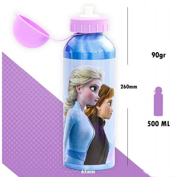 Garrafa de alumínio Frozen II 500ml