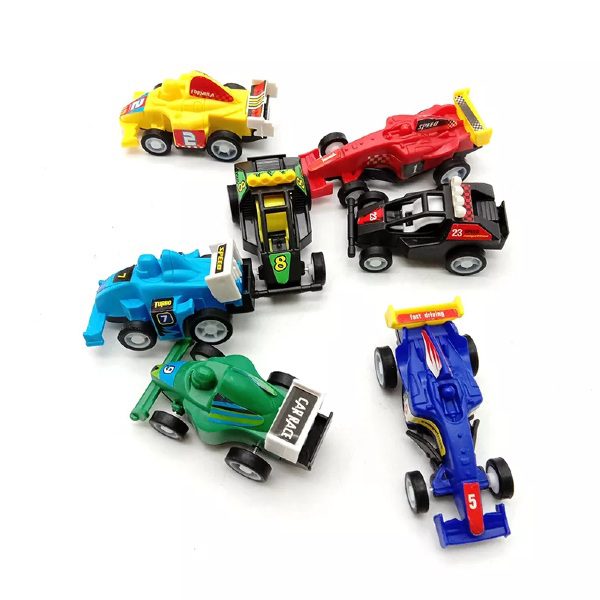 Kit Carros de Corrida 12 Peças Crazy Racing