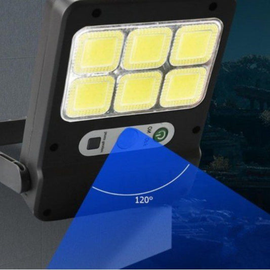 Lâmpada Solar com Sensor Movimento – 96Leds