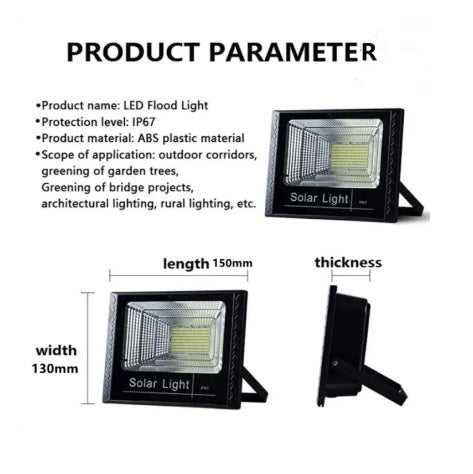 Lâmpada Solar 40W LK-640