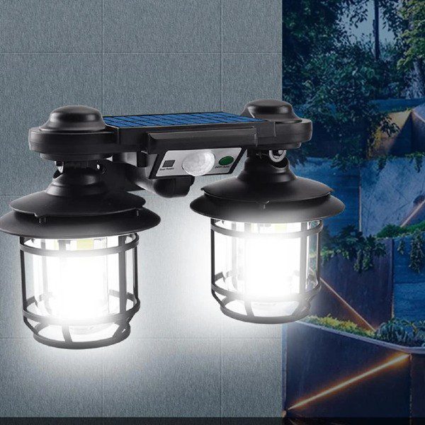 Luz Solar de Jardim com Sensor de Movimento e Comando SD-6011