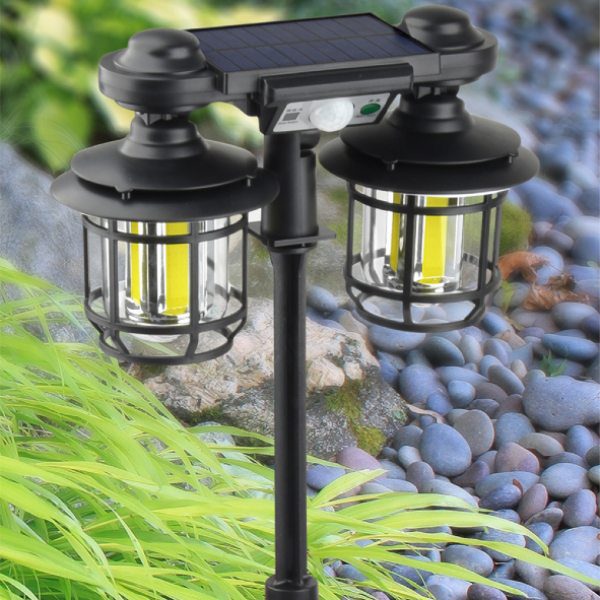 Luz Solar de Jardim com Sensor de Movimento e Comando SD-6011