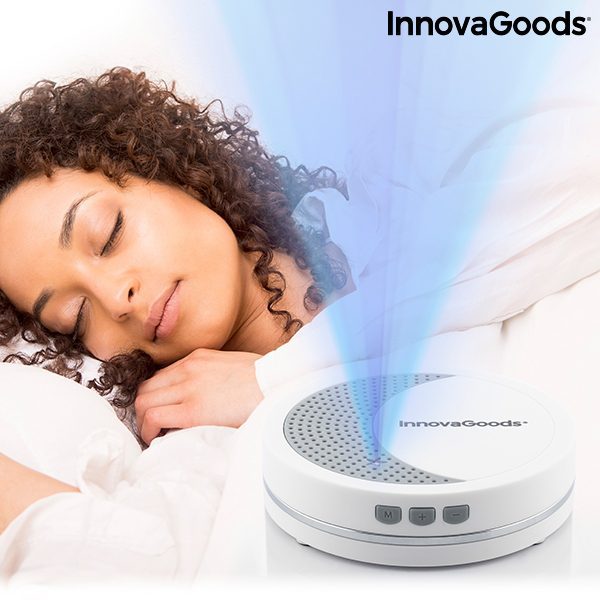 Máquina de Relaxamento com Luz e Som para Dormir Calmind