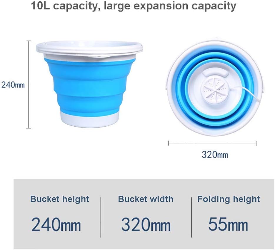 Máquina de Lavar Roupa Portátil Turbina