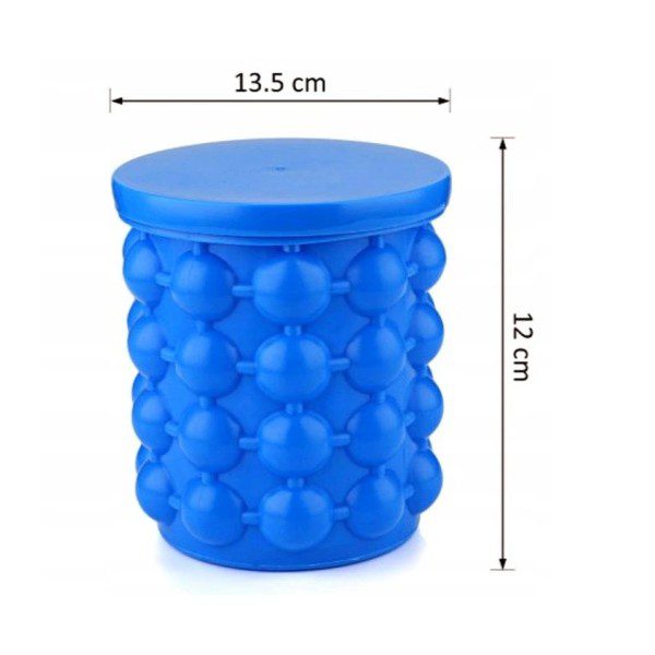 Molde de Silicone para Gelo 120 Cubos