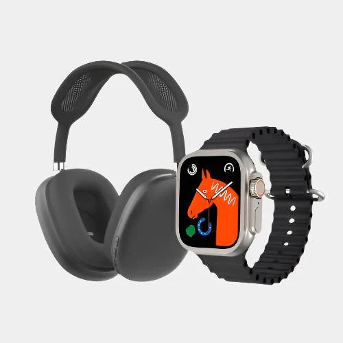 Pack Smartwatch P9 Ultra 2 com Auscultador P9