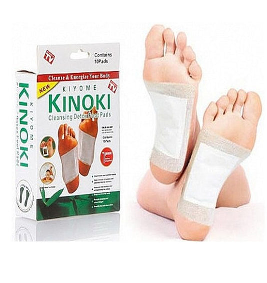 Pensos Detox Foot Pad Adesivos Detox 10 Unidades