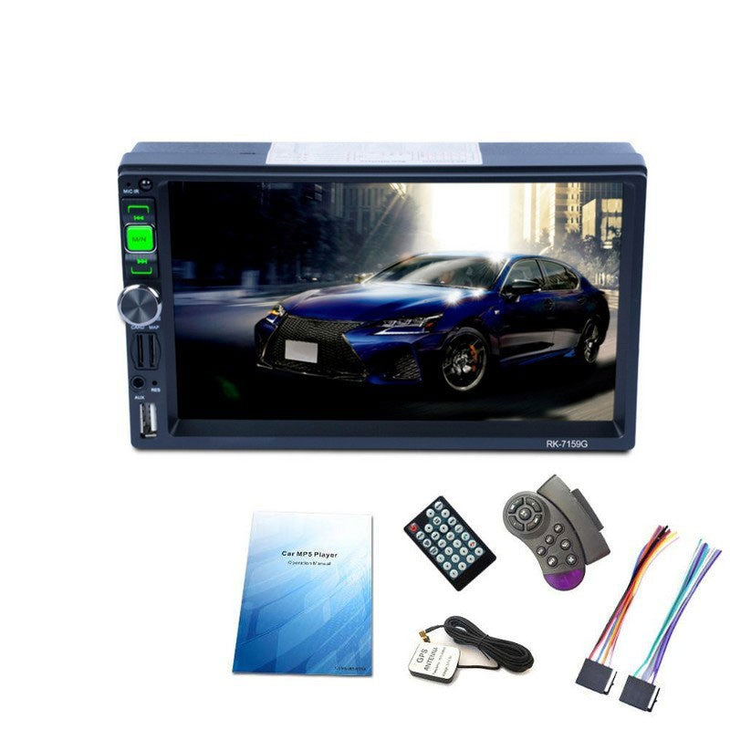 Auto-Rádio 2 DIN RK-7159G Bluetooth / Mirror Link / USB / Micro SD / Controle Remoto