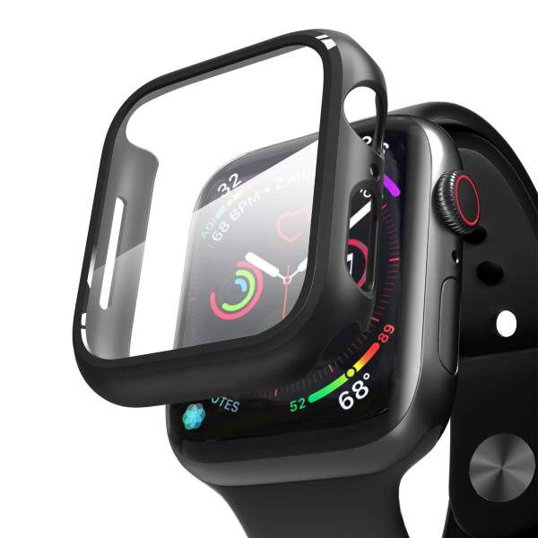 Capa de Proteção com Vidro Temperado para Smartwatch 42 mm