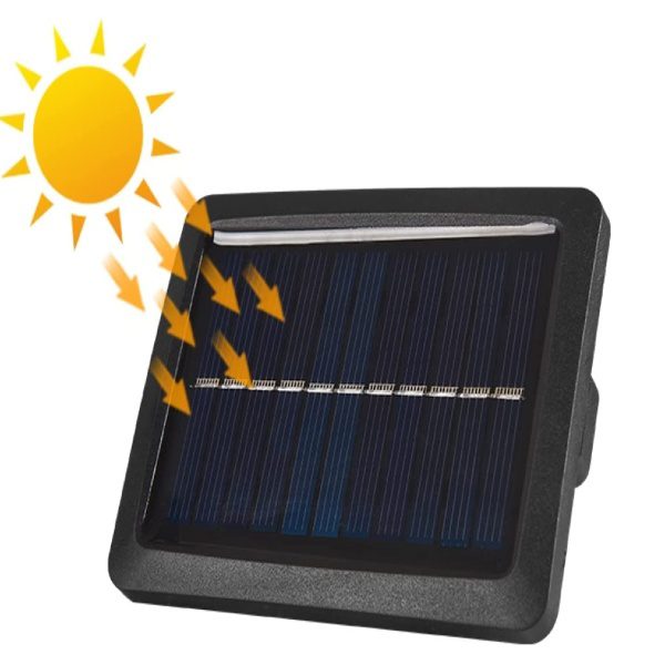 Lâmpada Solar LED com Sensor Movimento