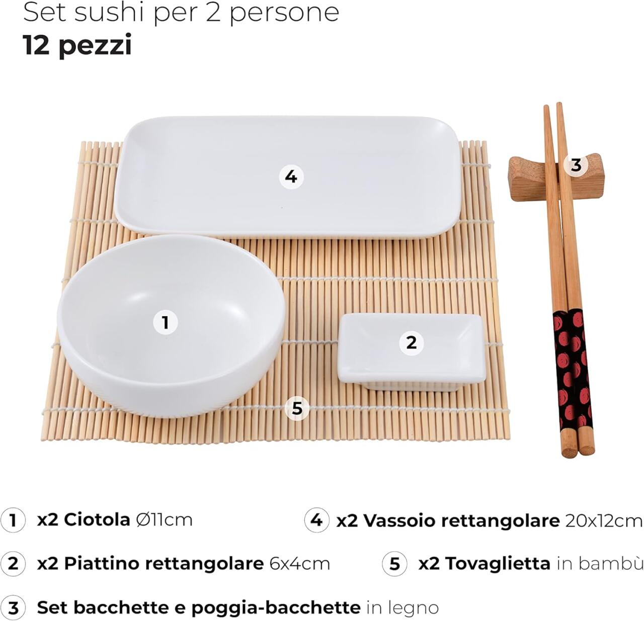 Pack de Sushi de 12 Peças