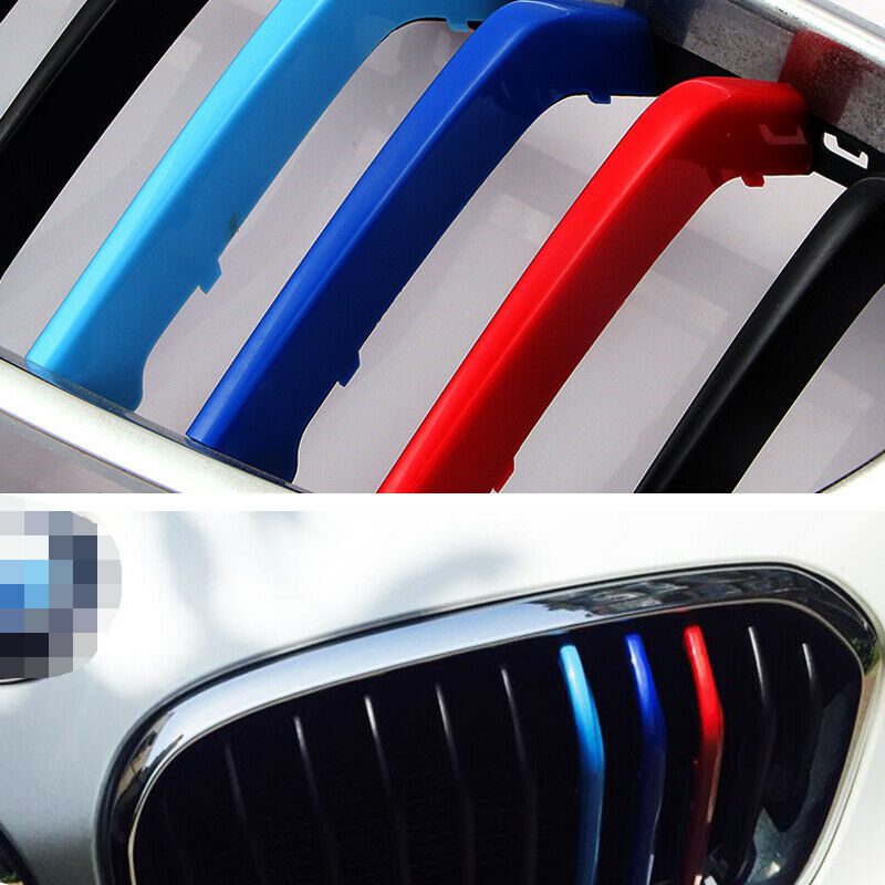 Tiras M para grelha BMW Serie 3 Ano 2013-2019 - 8 Grelhas