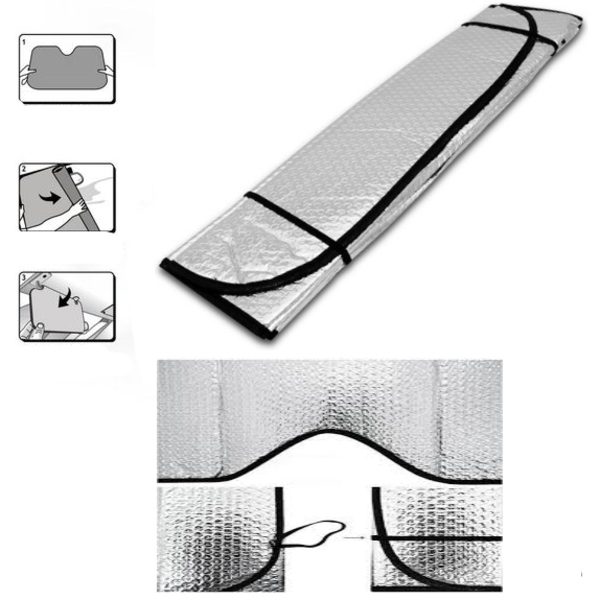 Tapa Sol alumínio para carro 150x80cm