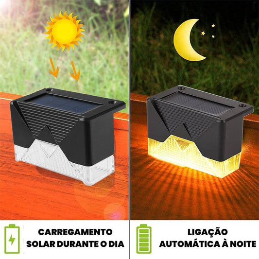 Lâmpada Solar Para Exterior - PACK4