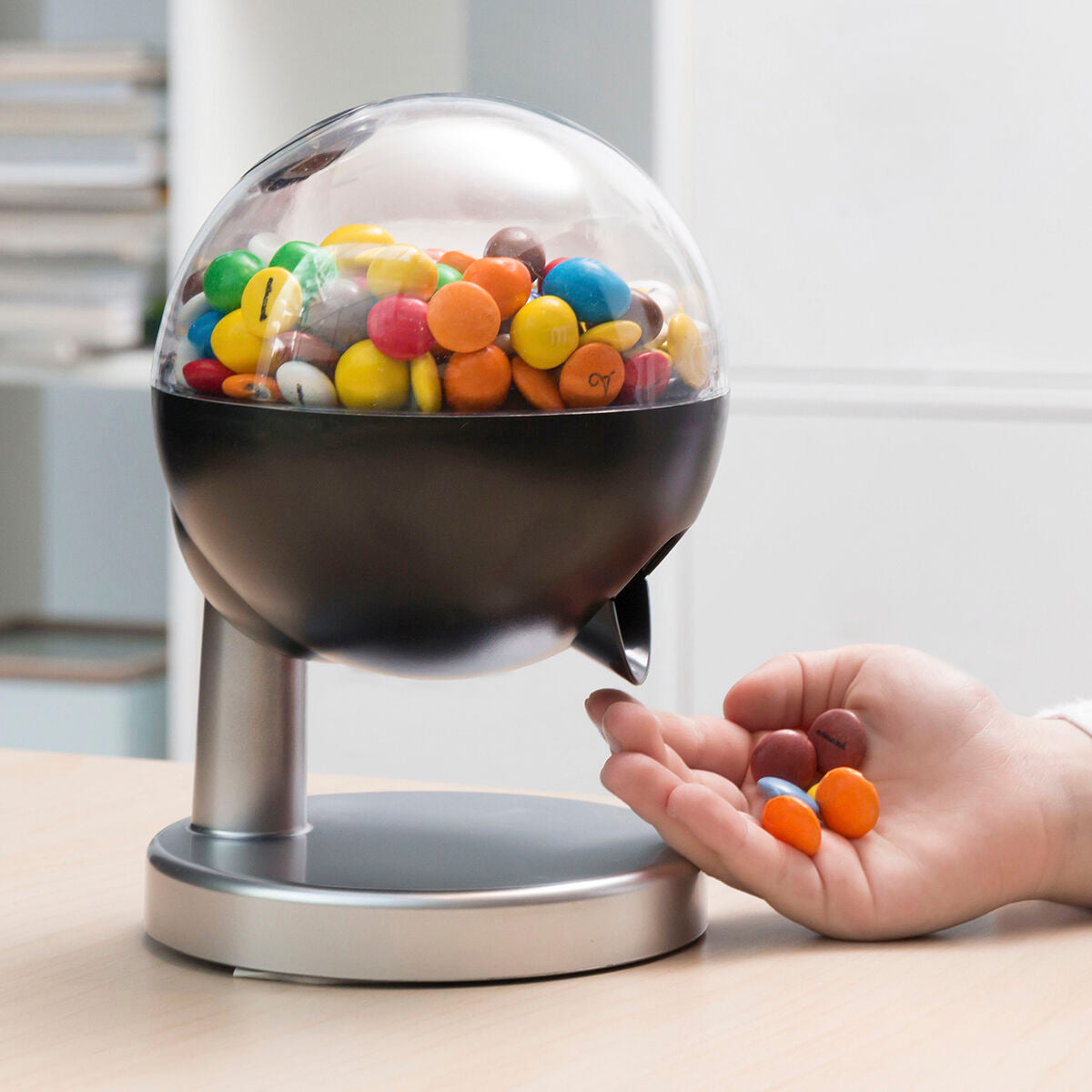 Dispensador Automático de Rebuçados e Frutos Secos